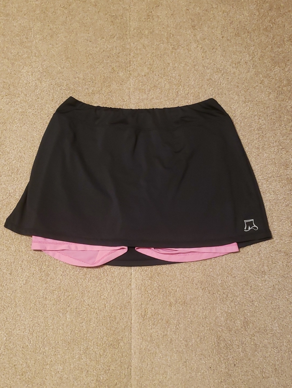 Skirt Sports Women's Black Running Skirt